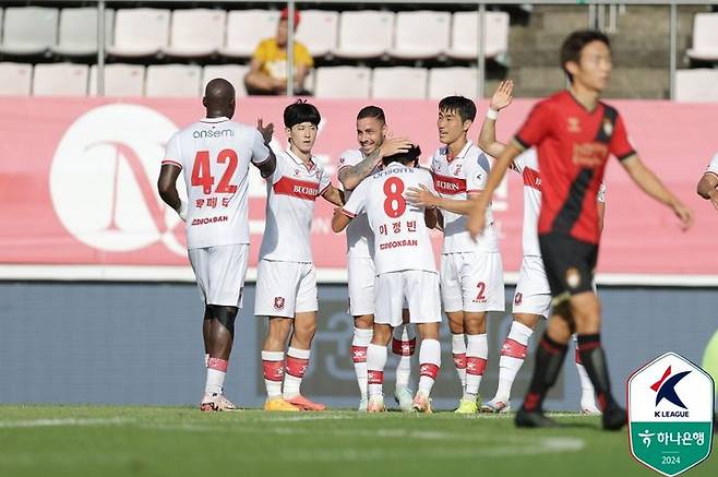 [서울=뉴시스] 프로축구 K리그2 부천FC1995의 바사니. (사진=한국프로축구연맹 제공) *재판매 및 DB 금지