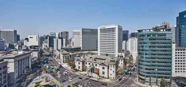 서울 남대문로 한국은행 본관 전경. ⓒ한국은행