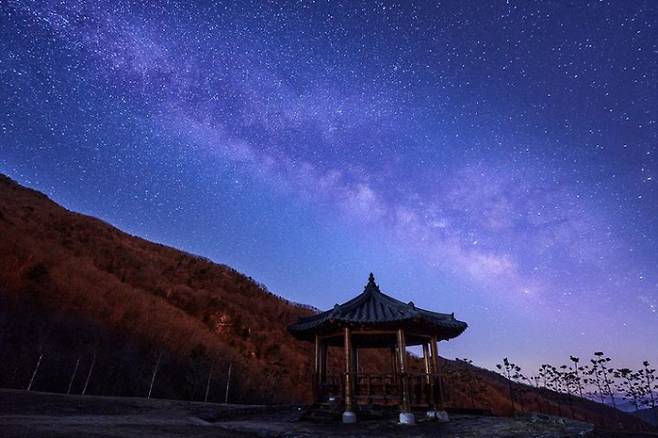 별이 쏟아지는 가평 별빛정원. 사진제공=경기관광공사