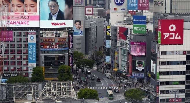 일본 도쿄 도심. (사진은 기사 내용과 관련 없음) [EPA]