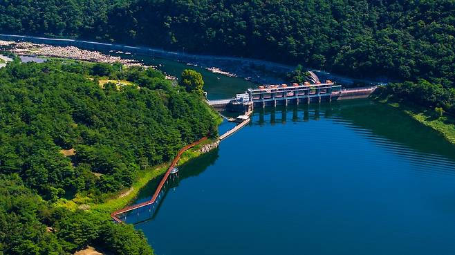 산막이 호수길  [괴산군 제공. 재판매 및 DB 금지]