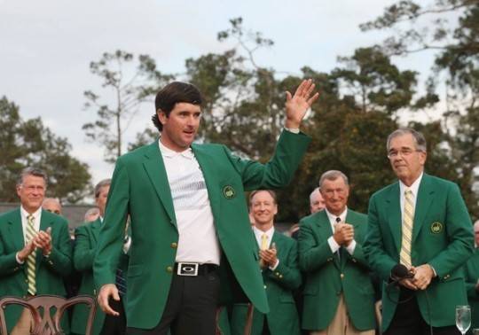 2014년 마스터스에서 우승할 당시 버바 왓슨. 연합뉴스