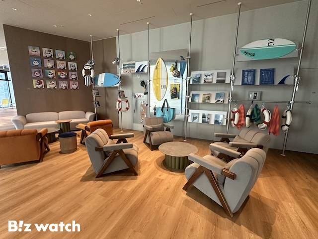 L7 해운대 커뮤널 라운지. / 사진=정혜인 기자 hij@