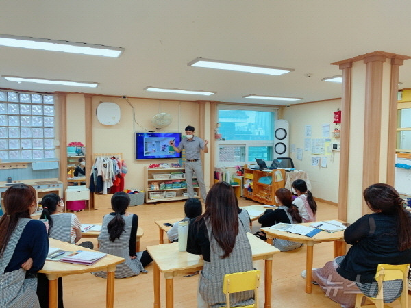 강북구, 어린이집 보육 교사 대상 '실내 공기질 관리' 교육 (강북구 제공)