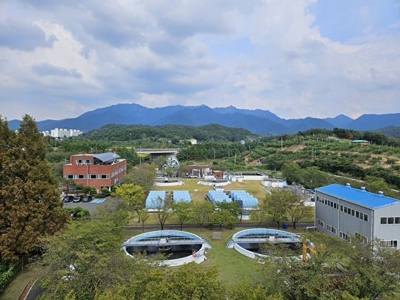 경상남도 창녕군시설관리공단 하수처리장 전경. [사진=경상남도 창녕군]