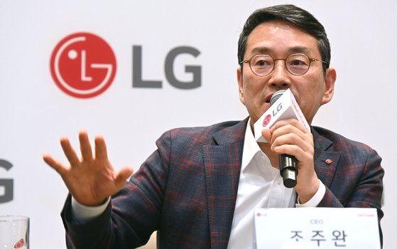 LG전자 조주완 최고경영자(CEO).