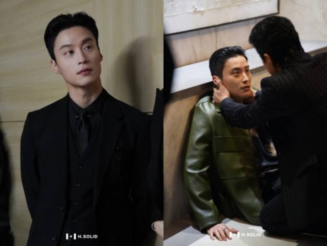 배우 허남준이 극 중 아버지로 출연한 김명민과의 호흡도 언급했다. /스튜디오지니