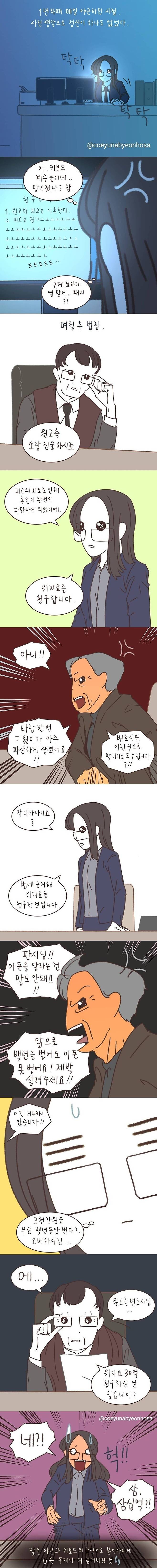 이혼전문 변호사가 각본 쓴 드라마에 나온 에피소드