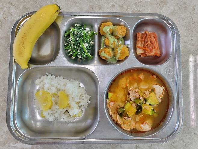 흑백요리사 급식대가님 실제 급식판 사진