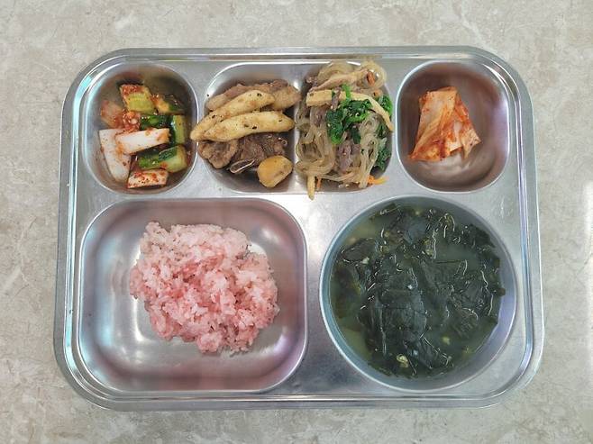 흑백요리사 급식대가님 실제 급식판 사진