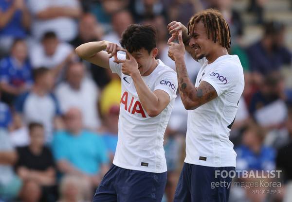 손흥민(왼쪽), 델레 알리(이상 토트넘홋스퍼). 게티이미지코리아