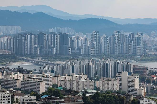 서울 시내 아파트 전경.  사진=한국경제신문