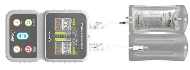 국내 의료기기 제조업체 임팩코리아가 개발한 동맥 혈압 측정·의약품 주입 프레셔 펌프./임팩코리아