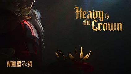 ‘Heavy Is The Crown’ 커버 이미지 <제공=라이엇 게임즈 이스포츠>.