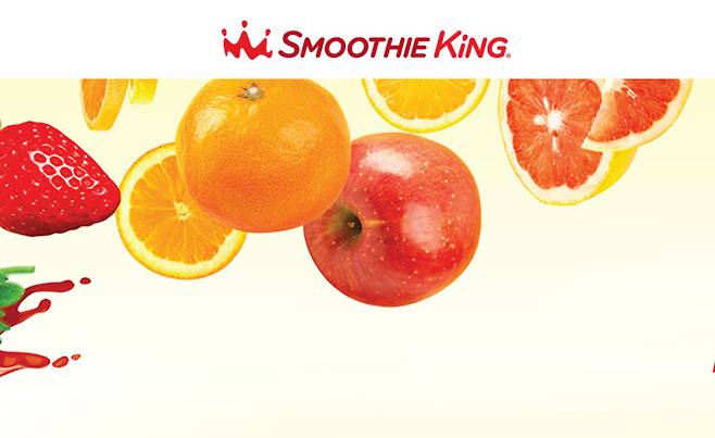 A screenshot from Smoothie King Korea's homepage (Smoothie King Korea)