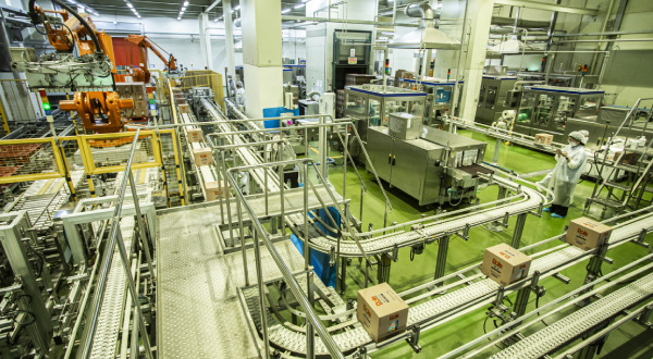 Inside the Yonsei Dairy factory in Asan. (Yonsei Dairy)