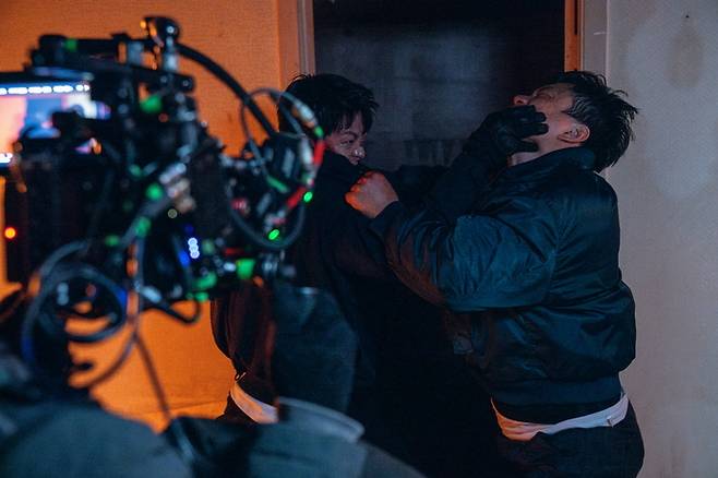 ‘무도실무관’ 촬영 장면, 사진제공|넷플릭스