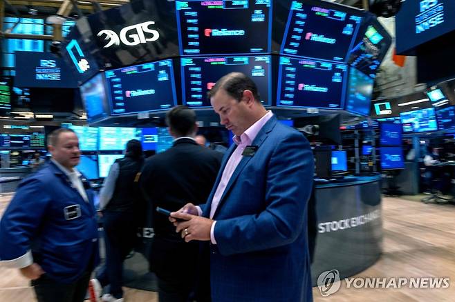 미 뉴욕증권거래소(NYSE) [AFP 연합뉴스 자료사진.재판매 및 DB 금지]