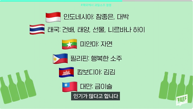 21.png LA 축구장에서 1,200병씩 팔리는 술이 한국 거라고? 해외 과일 소주 열풍