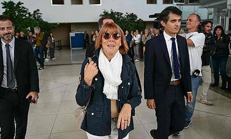 ▲ 자신을 성폭행한 50명을 공개 법정에 세운 지젤 펠리코 [연합뉴스]&nbsp;