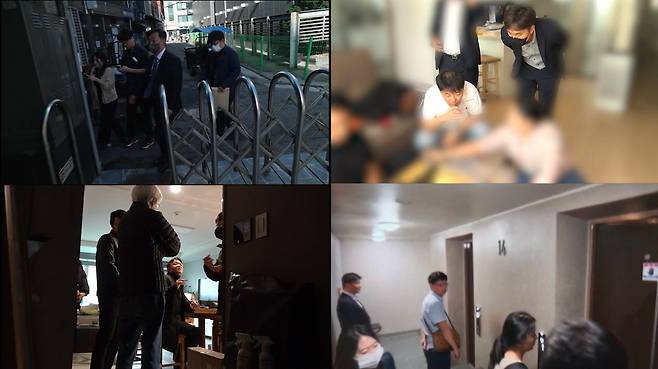 뉴스타파 본사, 뉴스타파 김용진 대표· 한상진 기자· 봉지욱 기자 주거지 압수수색 현장 사진 모음.&nbsp;