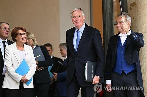 미셀 바르니에 프랑스 총리 [AFP 연합뉴스 자료사진. 재판매 및 DB 금지]