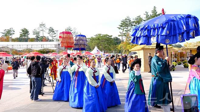 지난해 영동군 난계국악축제 장면(영동군 제공) /뉴스1