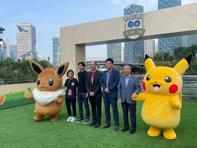 송도 센트럴파크에서 화려하게 막을 올린 포켓몬고 사파리존 인천