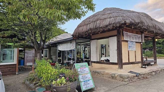 경북 안동시 하회마을 솔밭식당. 김규현 기자