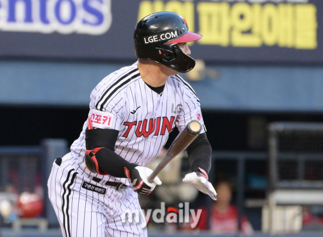 2024년 9월 4일 서울 잠실야구장에서 열린 '2024 신한 SOL Bank KBO 리그' SSG 랜더스-LG 트윈스 경기. LG 오지환./마이데일리