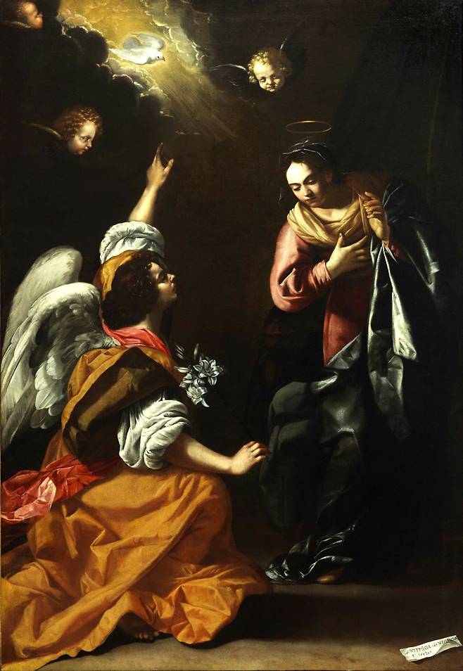 수태고지(1630). /Museo di Capodimonte