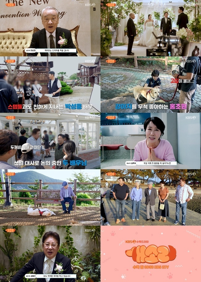 KBS 2TV ‘개소리’ 메이킹 영상 캡처