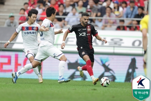 FC서울이 수원FC를 상대로 1-0 신승을 거뒀다/프로축구연맹