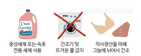 속옷 더 오래 입는 세탁 및 관리법