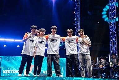 발로란트 챔피언스 투어 2024 어센션 퍼시픽에서 우승을 차지한 한국팀 신 프리사 게이밍. <제공=라이엇 게임즈 이스포츠>.