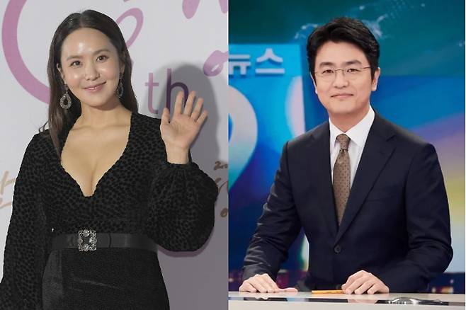 KBS 아나운서 출신 방송인 박지윤과 최동석. 황진환 기자, KBS 제공