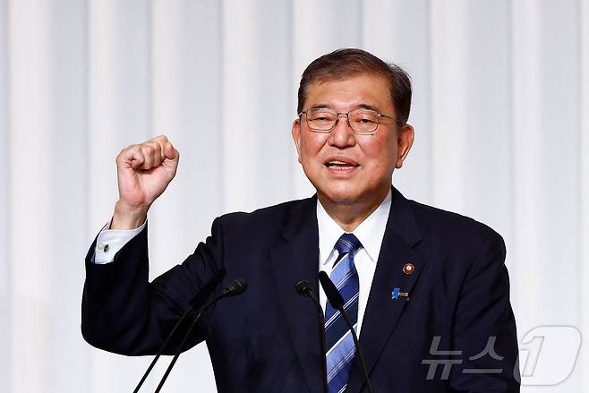 이시바 시게루 일본 신임 총리. ⓒ AFP=뉴스1 ⓒ News1 권진영 기자