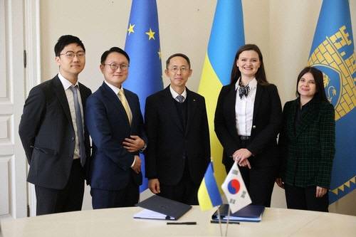 우크라이나·수출입은행 차관계약. [연합뉴스]