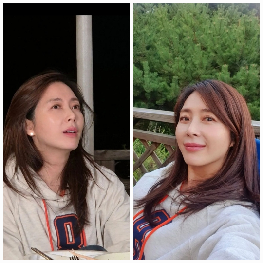 송윤아가 사진을 통해 근황을 알렸다.사진=송윤아 SNS