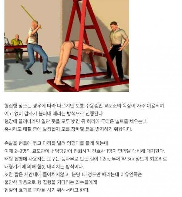 싱가포르에서 성범죄자에게 내리는 형 벌.jpg