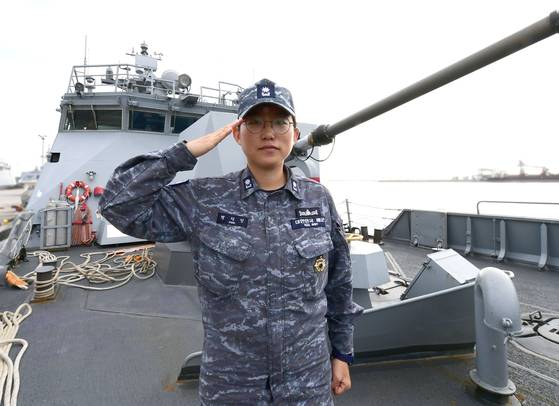 박지성 김수현함 함장. [사진 해군]