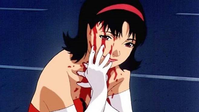 호러 애니메이션 <퍼펙트 블루>는 만화가였던 곤 사토시가 애니메이션 감독으로 처음 도전한 작품이었다. 튜브엔터테인먼트 제공