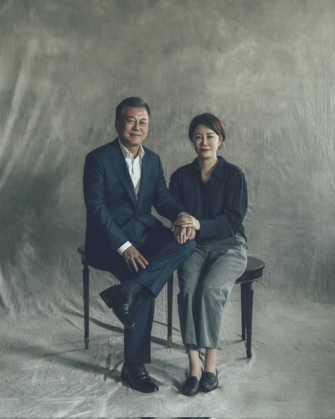 문재인 전 대통령과 딸 문다혜씨 ⓒ X 캡처