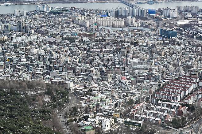 서울 용산구 주택 단지 모습. 사진은 기사와 직접적인 관련 없음. 임세준 기자