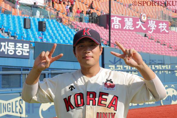 고려대 조규택.&nbsp;사진┃SPORTS KU 김이연&nbsp;기자