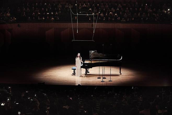 손열음과 예술의전당 객석을 가득 메운 관객들이 ‘하나의 음악’이 된 순간   (사진제공 ｜ 파이플랜즈)