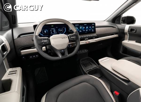 기아 EV3의 실내 디자인은 EV9과 많은 부분을 공유한다