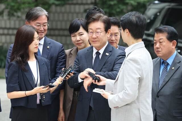 이재명 더불어민주당 대표. 강창광 선임기자