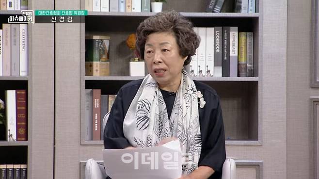 신경림 대한간호협회 간호법제정특별위원회 위원장.