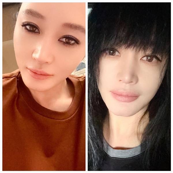 김혜수가 빛나는 눈동자와 무결점 피부로 시선을 강탈했다. 사진=SNS